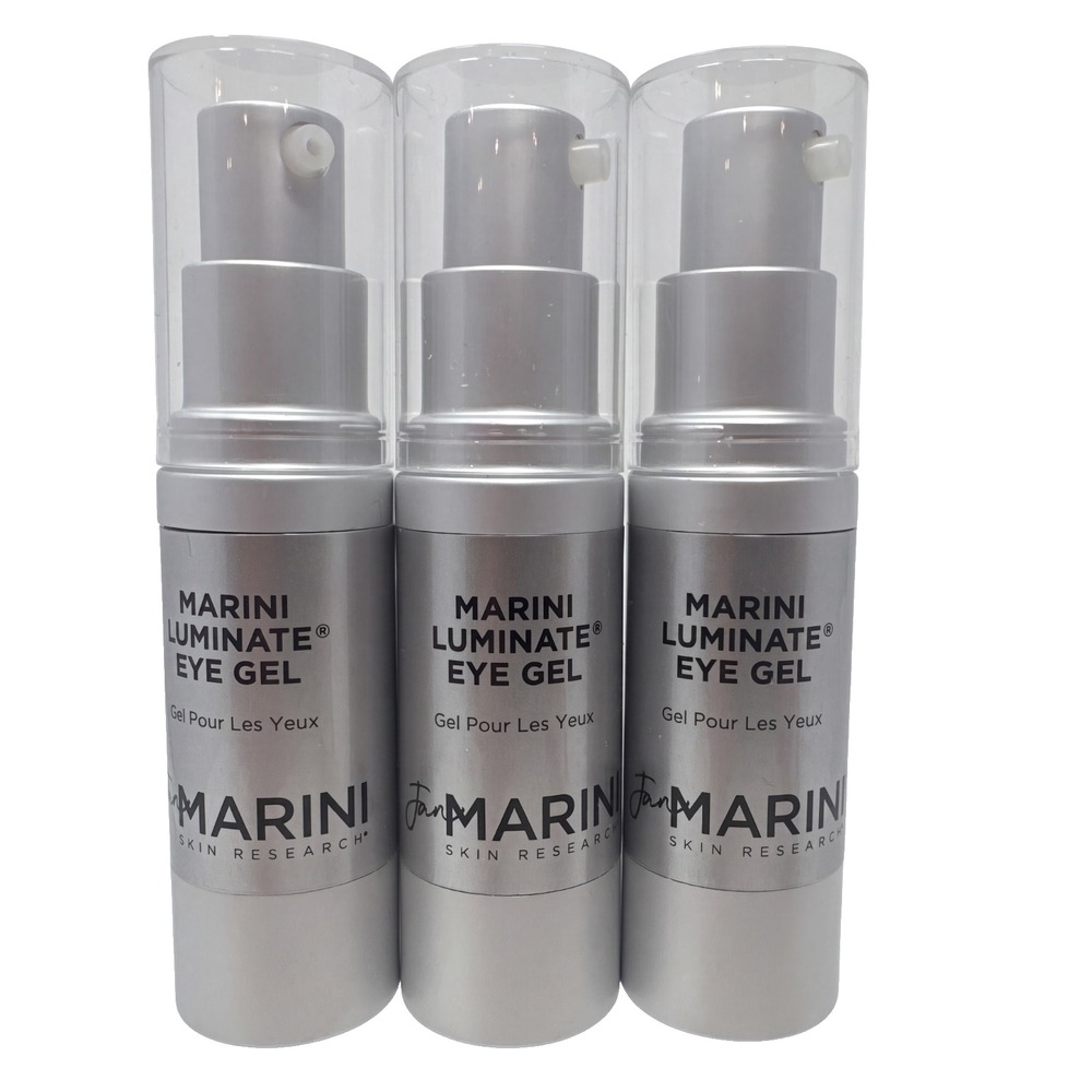 3 Pack Jan Marini Skin Research Marini Luminate Eye Gel, 0.5 oz. No Box